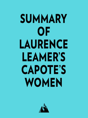 cover image of Summary of Laurence Leamer's Capote's Women